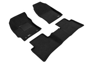 Toyota Corolla Floor Mats - Front and Rear - 3D MAXpider - Elegant Series - Black - `20-`24